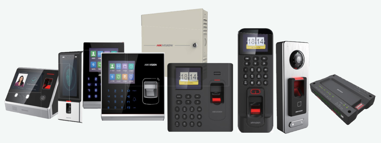 Hikvisio card face fingerprint card access system